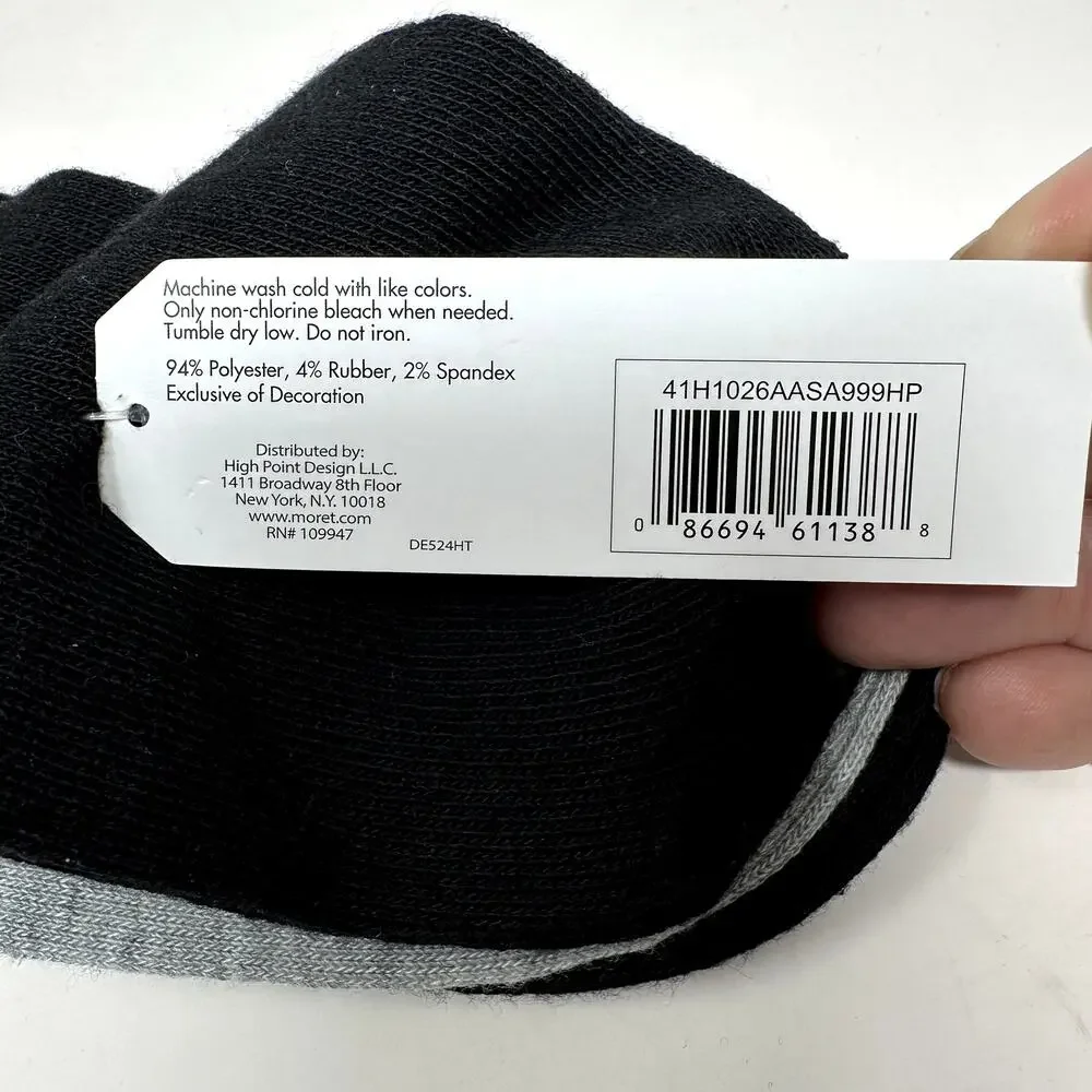Delia's NWT Socks 3-Pack Cat Gray Black Set Fun Casual Comfort‎
